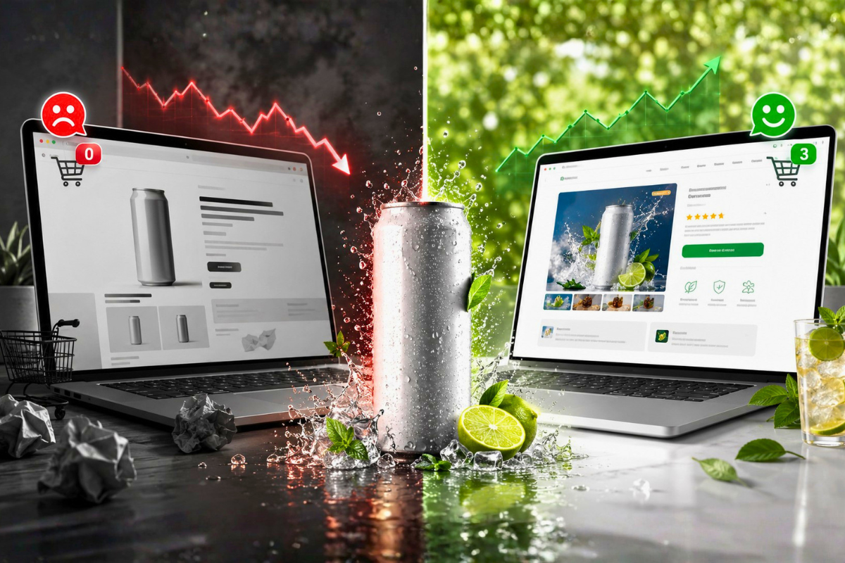 7 Reasons Your Beverage Product Page Isn’t Converting—and the Fix for Each