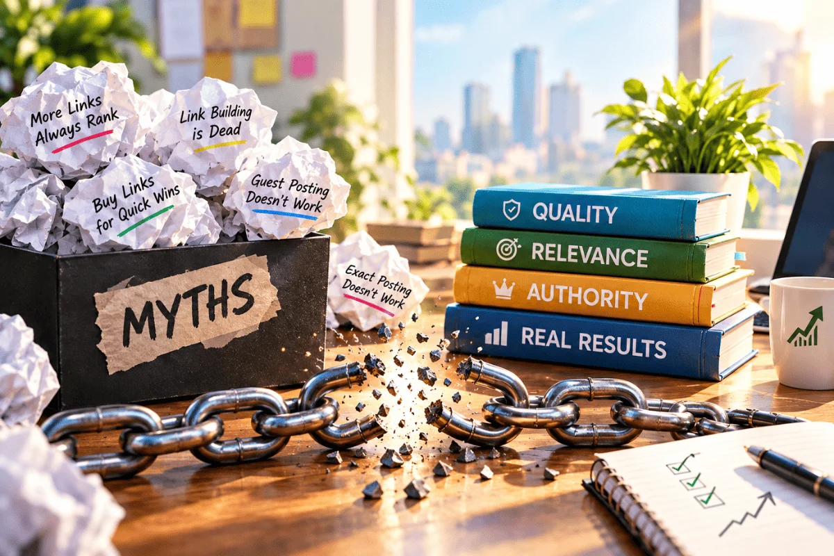 Link Building Myths: Separating SEO Facts From Fiction